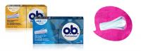 Bilde av en pakke av o.b. ProComfort Normal. Produktet har tre bloddråper, noe som indikerer at det er egnet for normal menstruasjon.